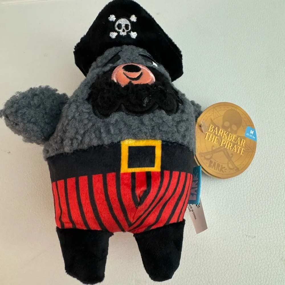 Bark Barkbear the Pirate 🏴‍☠️ dog toy
